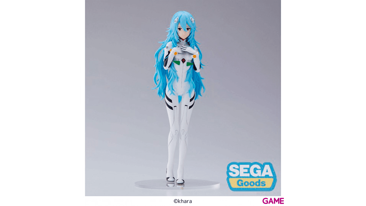 Figura Evangelion: Rei Ayanami Pelo Largo