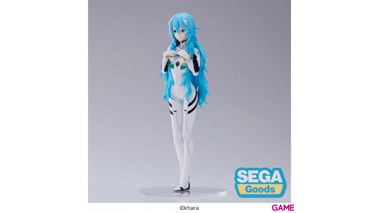 Figura Evangelion: Rei Ayanami Pelo Largo