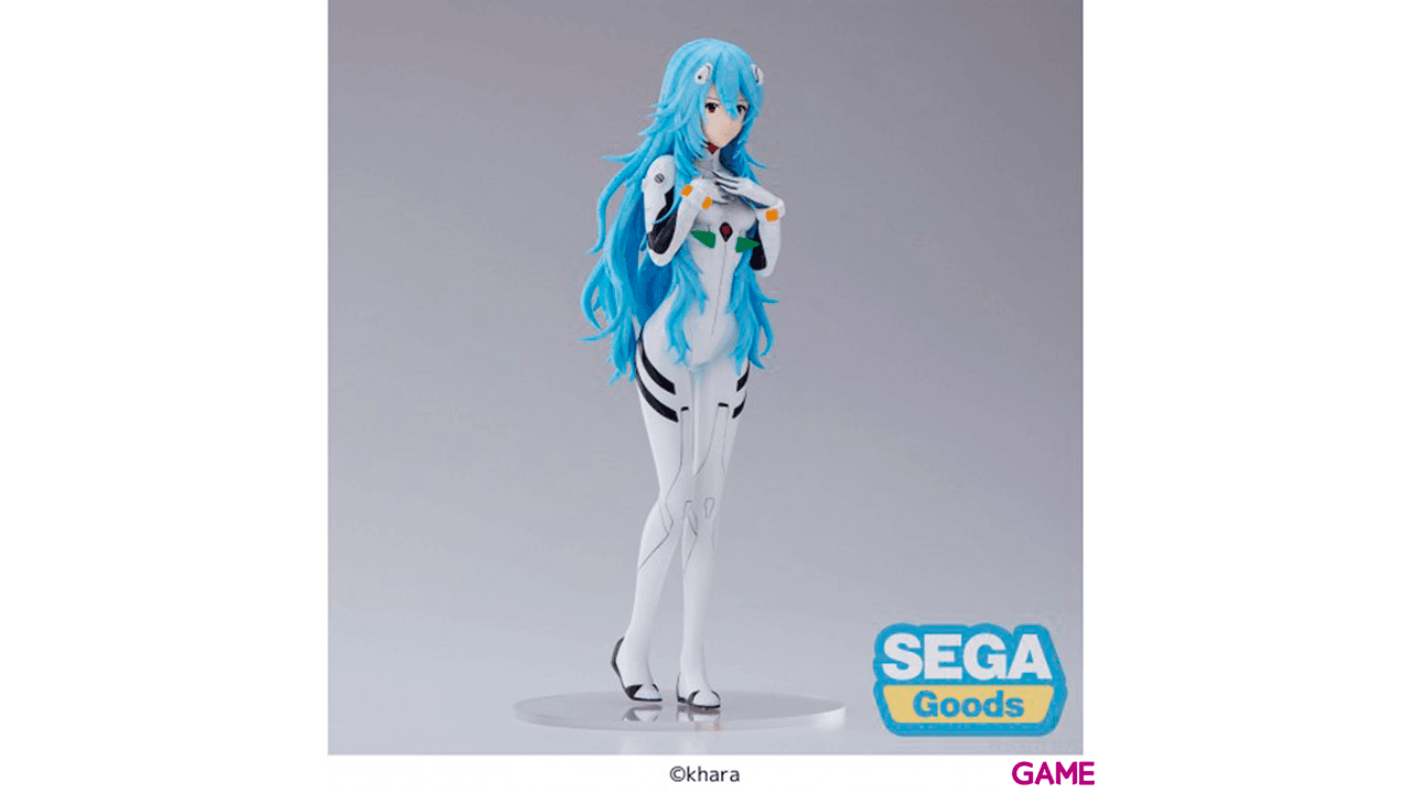 Figura Evangelion: Rei Ayanami Pelo Largo