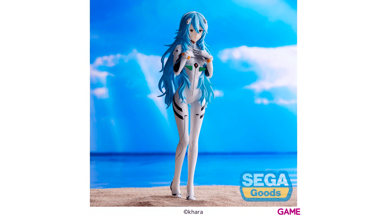 Figura Evangelion: Rei Ayanami Pelo Largo