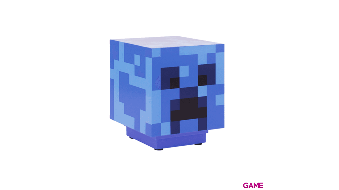 Lámpara Minecraft Creeper Cargado