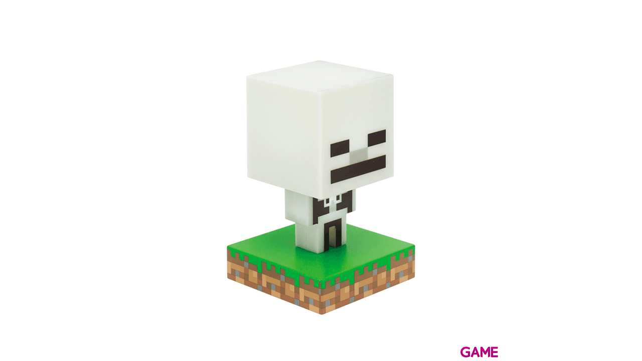 Lámpara Minecraft: Esqueleto