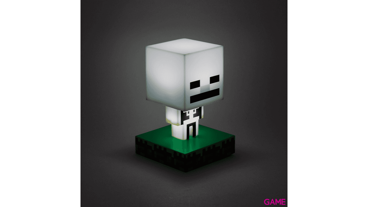 Lámpara Minecraft: Esqueleto