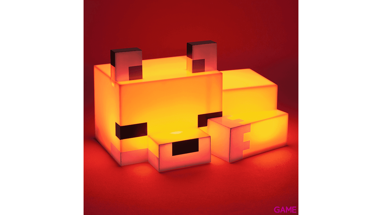 Lámpara Minecraft Fox