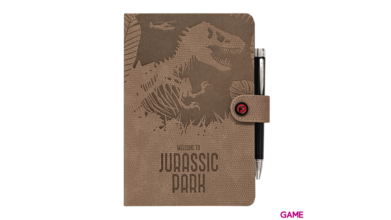 Cuaderno con Bolígrafo Jurassic Park