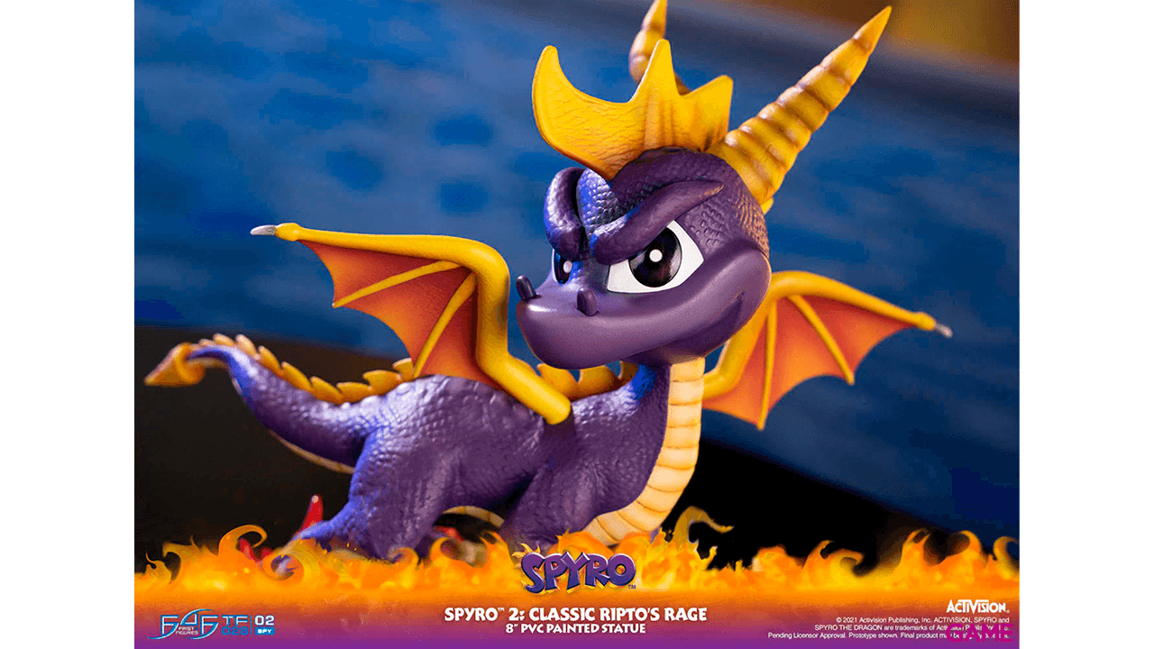 Estatua Spyro 2 Classic Ripto´s Rage