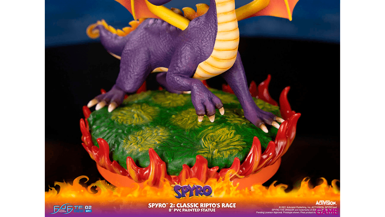 Estatua Spyro 2 Classic Ripto´s Rage