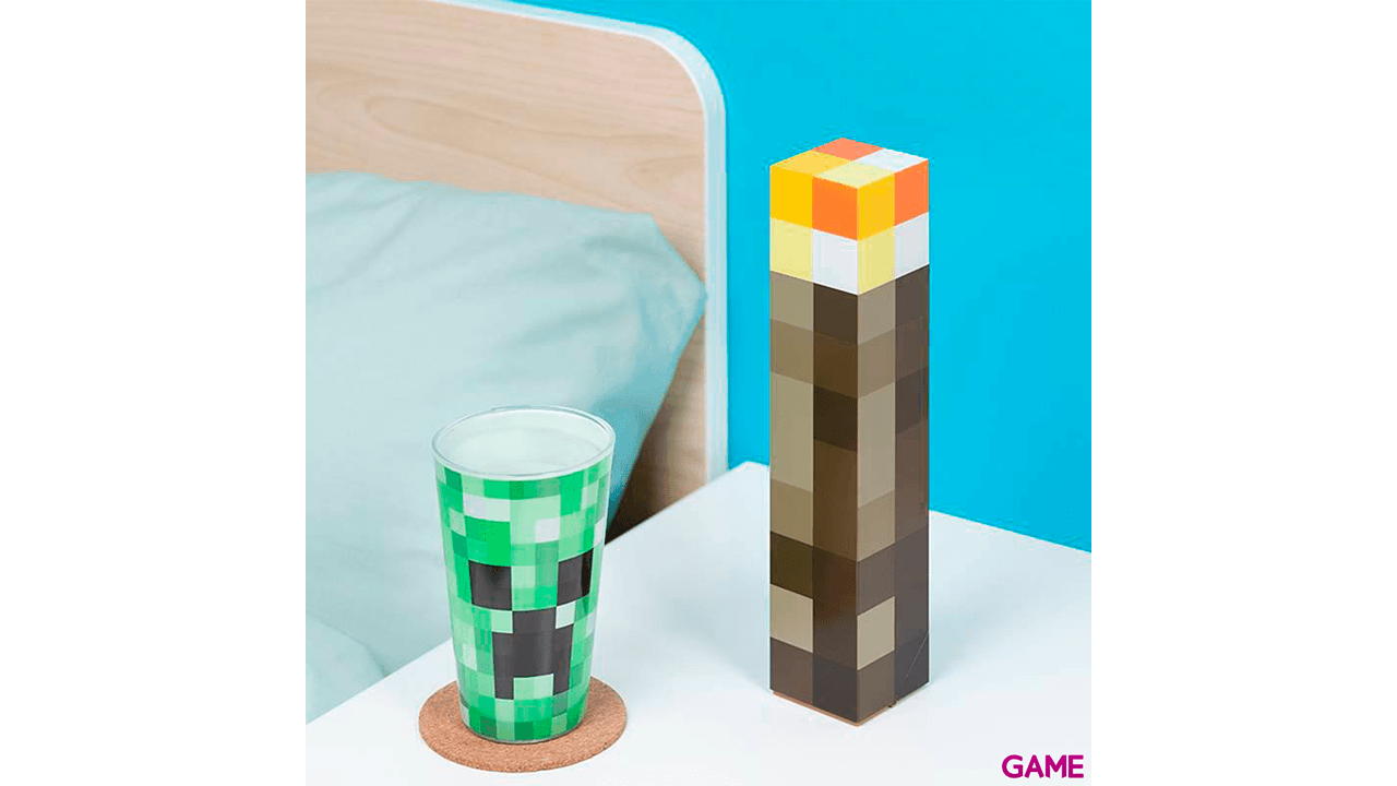 Lampara Minecraft Antorcha