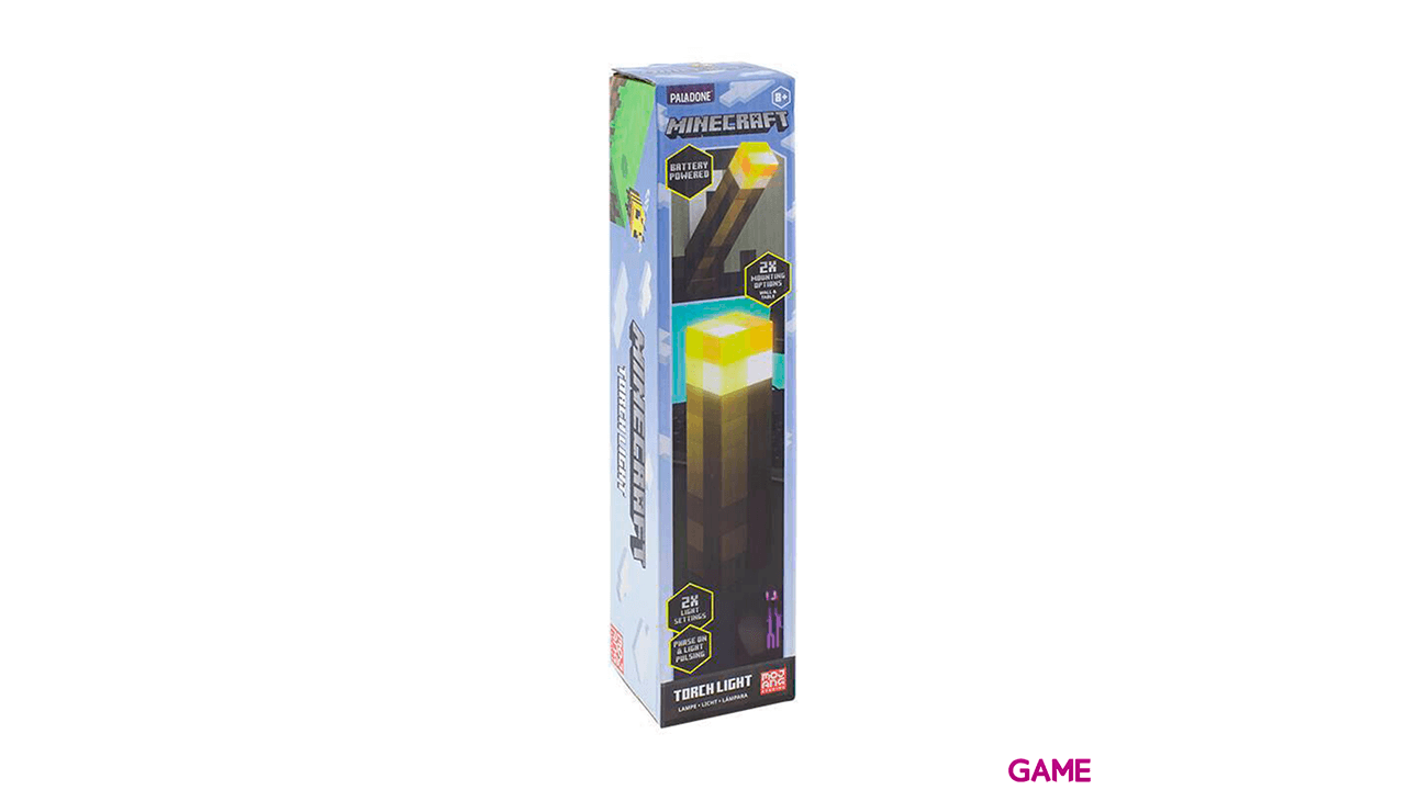 Lampara Minecraft Antorcha