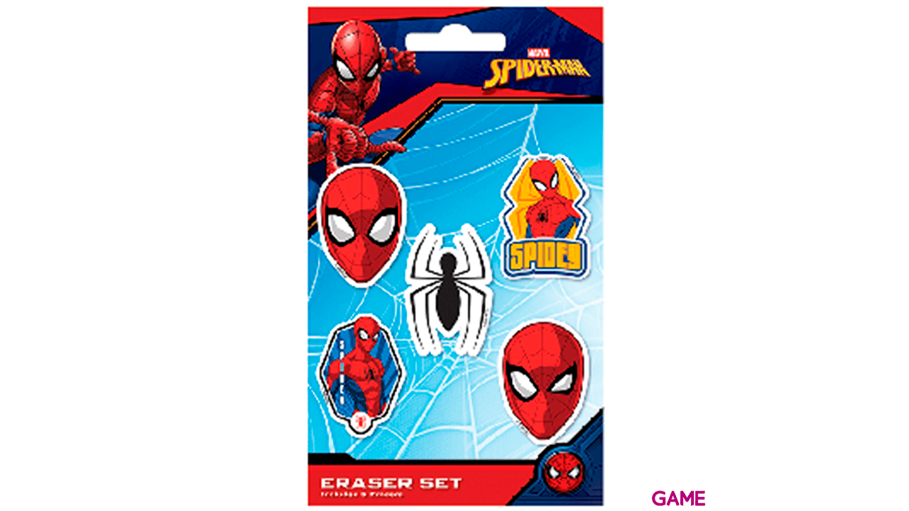 Gomas Borrar Marvel Spiderman