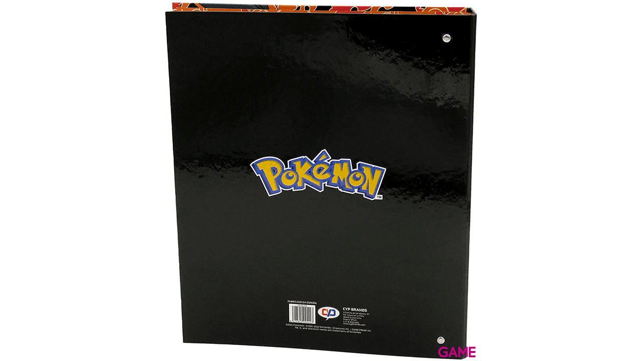 Carpeta 4 Anillas Pokémon Charmander