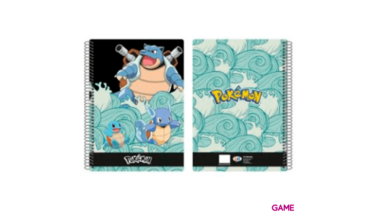 Cuaderno Pokémon Squirtle