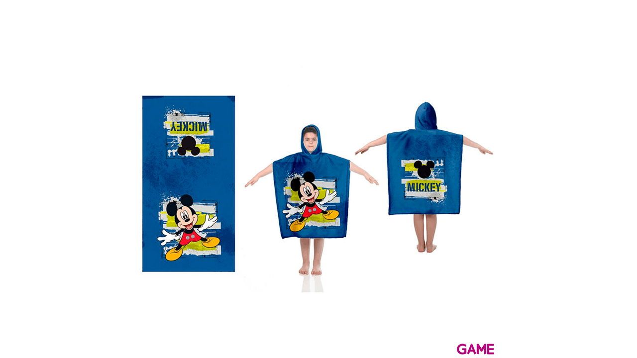 Poncho Toalla Disney : Mickey