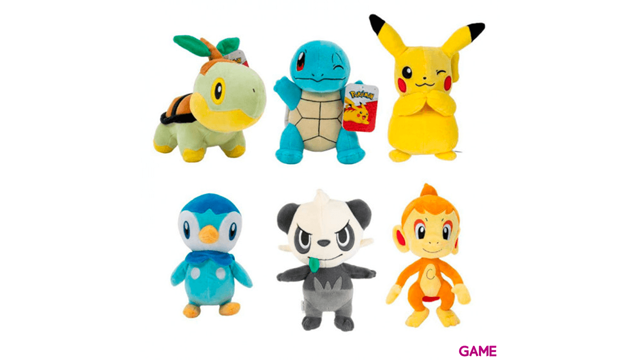 Peluche Pokemon Suave 21cm Surtido