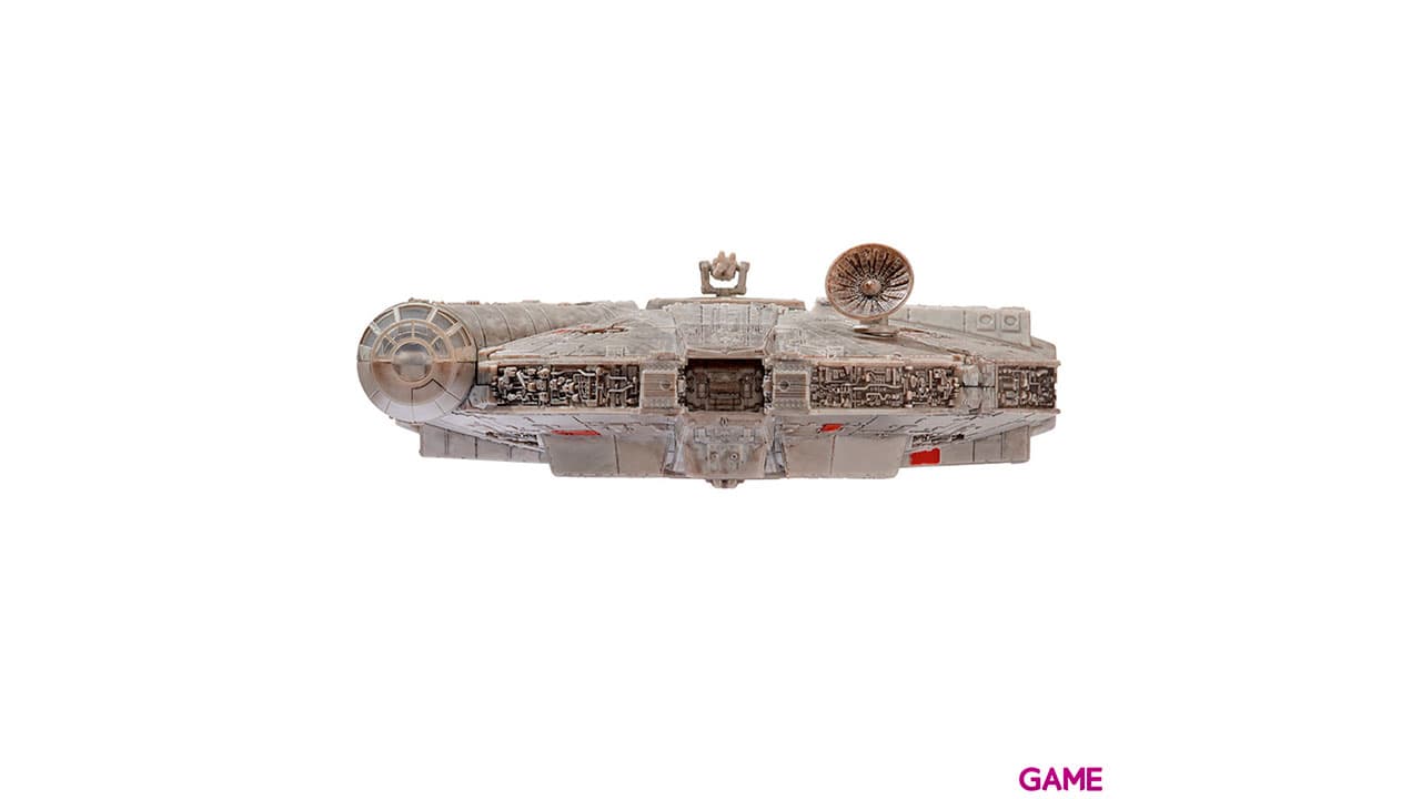 Nave con luz y sonido + 4 figuras Star Wars Halcon Milenario de 30 cm