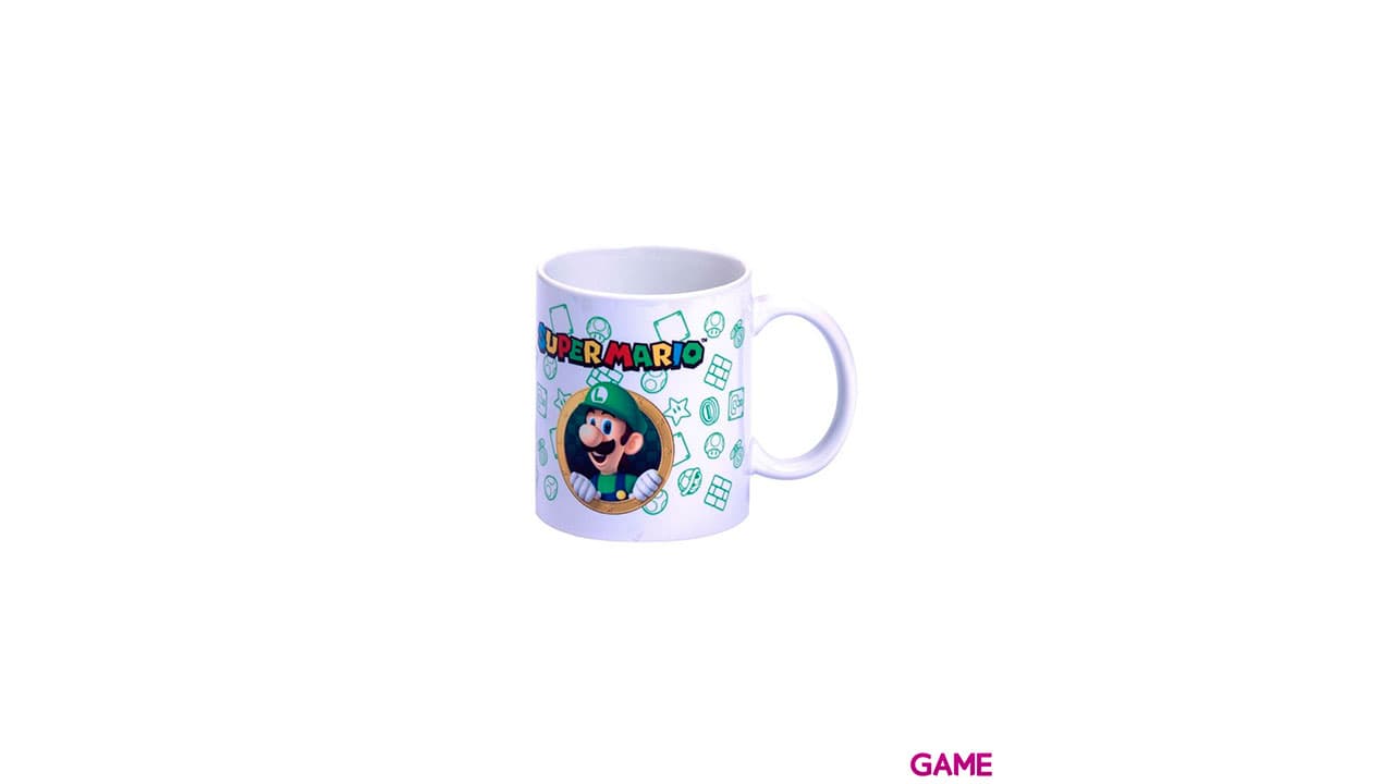 Taza Cerámica + Hucha Metálica Luigi