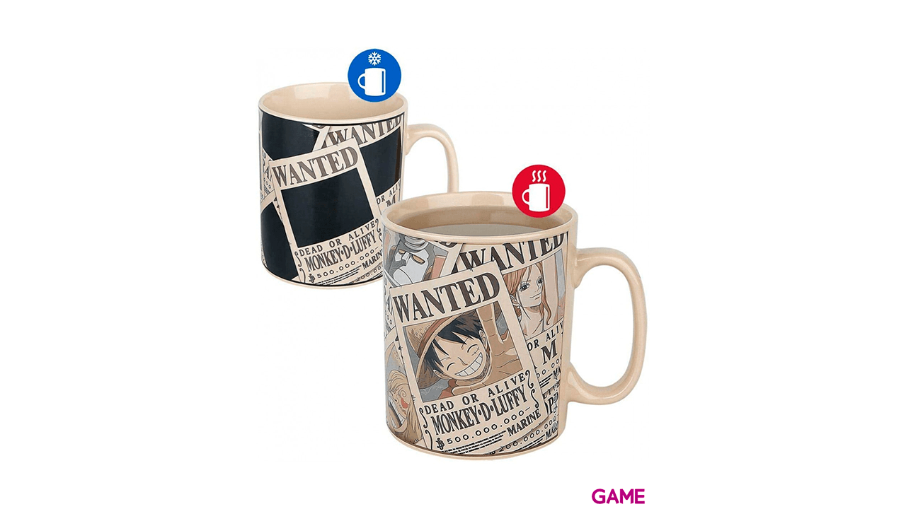Taza One Piece 460ml : Wanted
