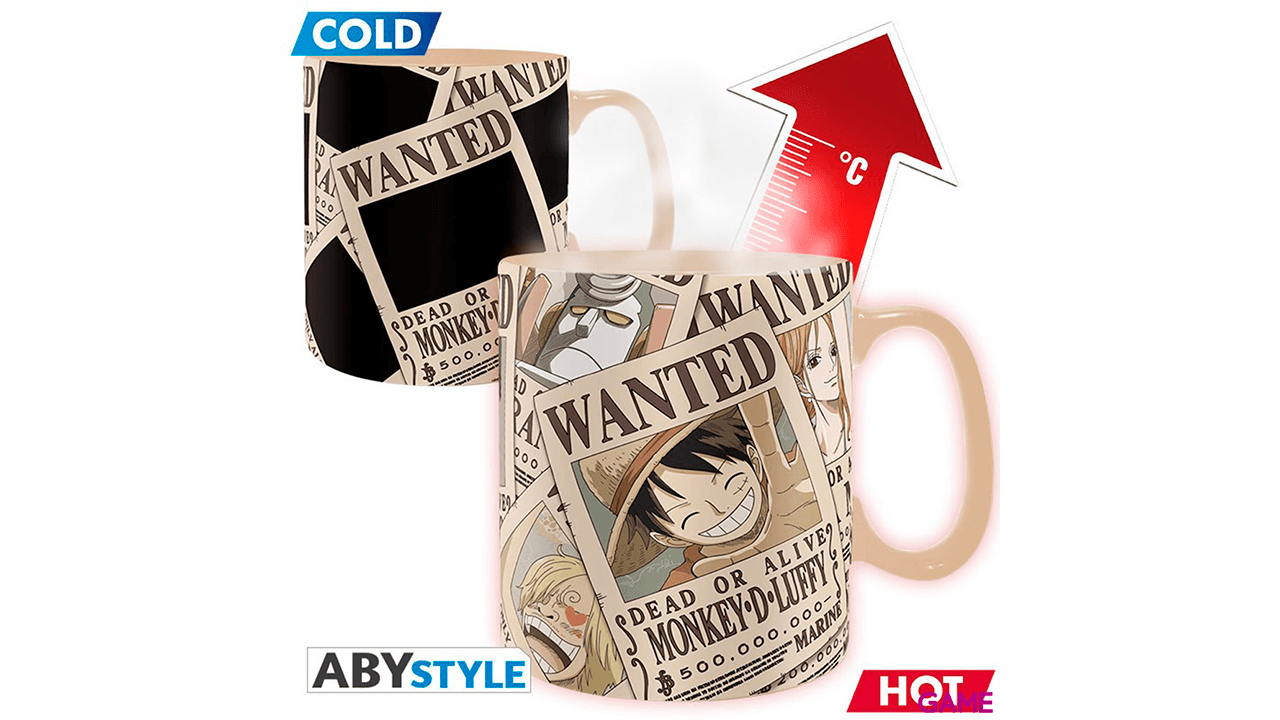 Taza One Piece 460ml : Wanted
