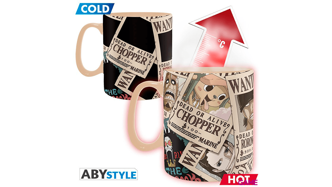 Taza One Piece 460ml : Wanted