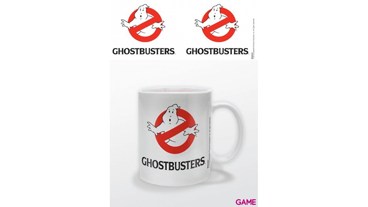 Taza Cazafantasmas: Logo Ghostbusters