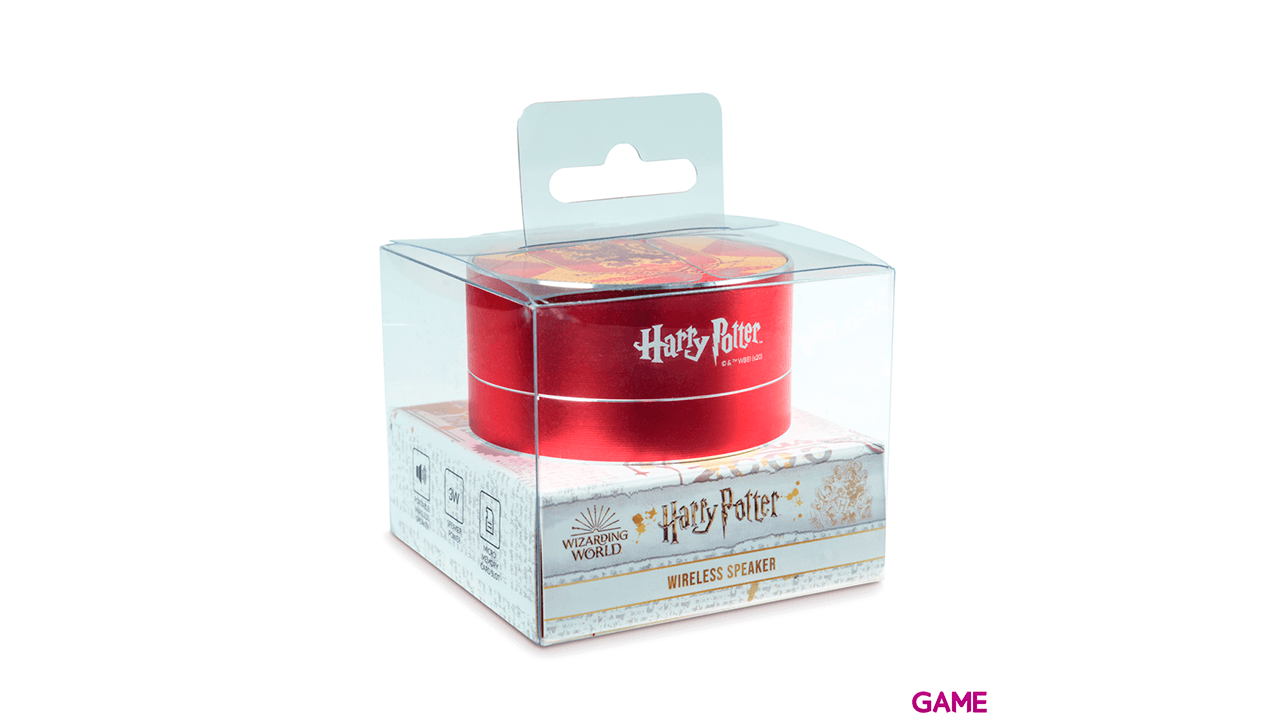 Altavoz Bluetooth 5.0 Harry Potter Escudo Gryffindor