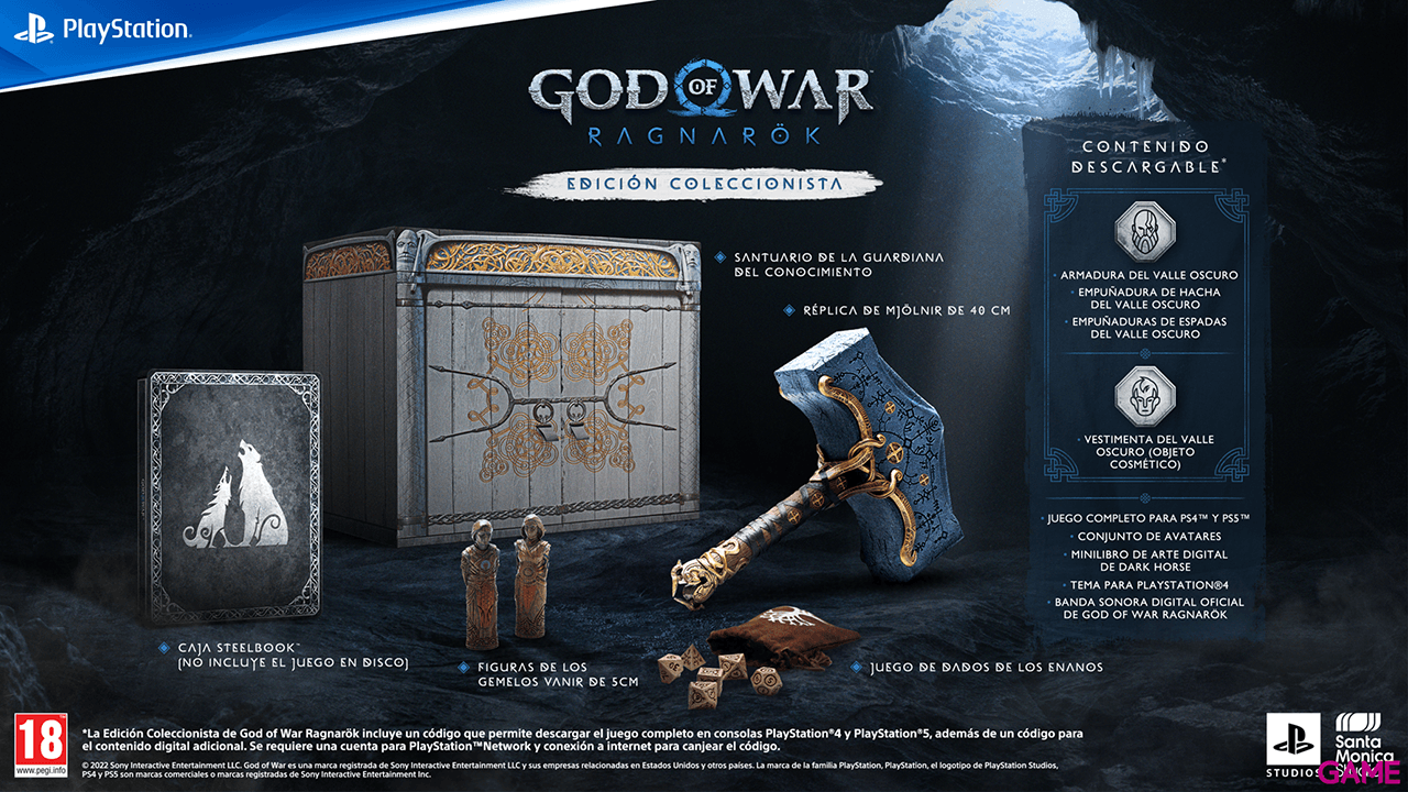God of War Ragnarök Edición Coleccionista