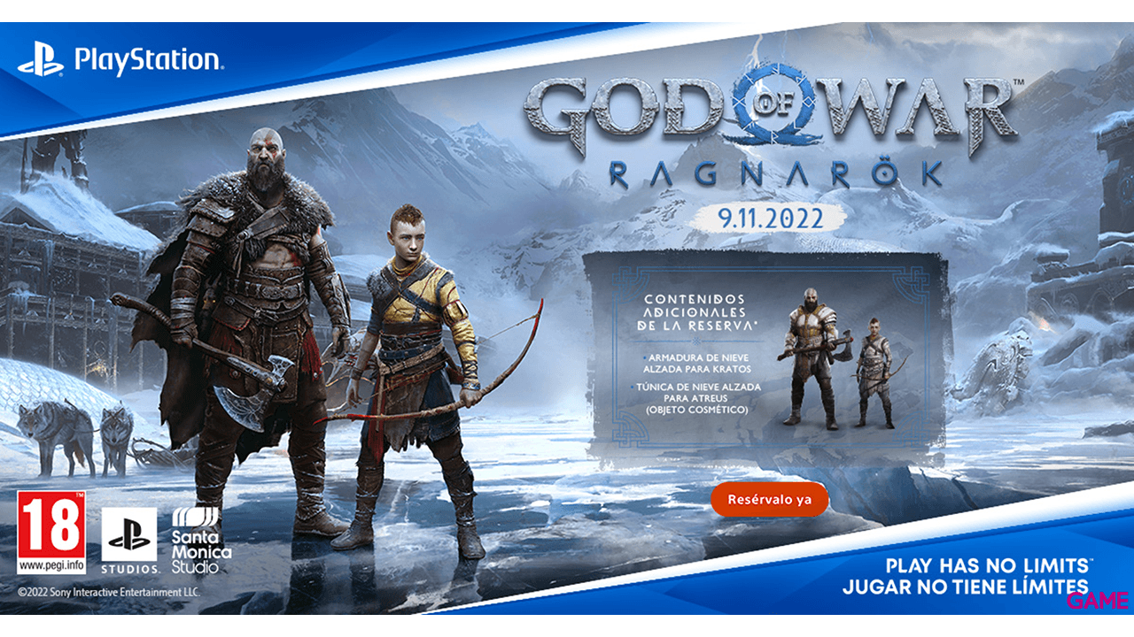 God of War Ragnarök Edición Jötnar