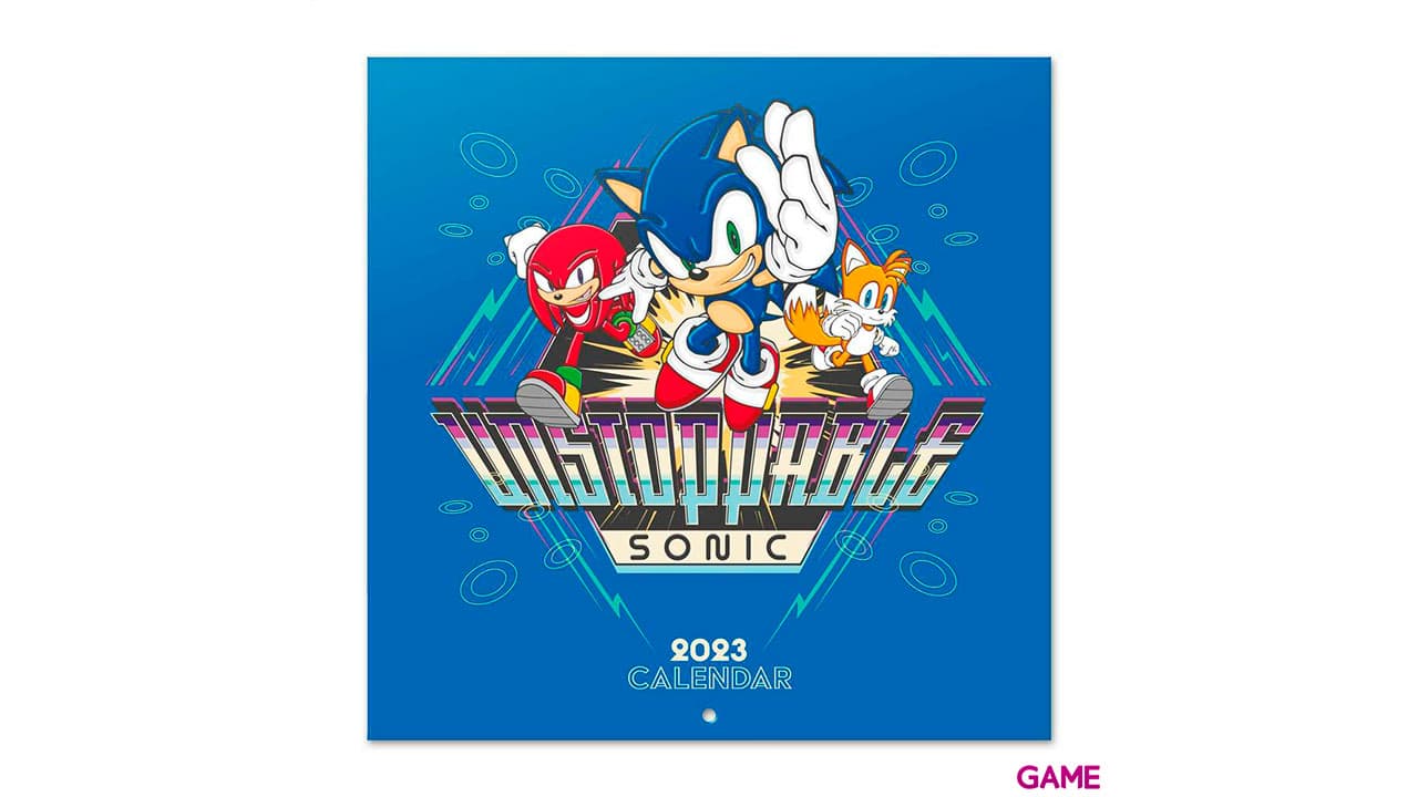 Calendario 2023 Sonic 30x30cm