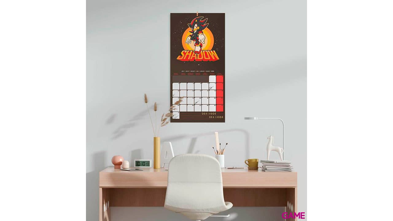 Calendario 2023 Sonic 30x30cm