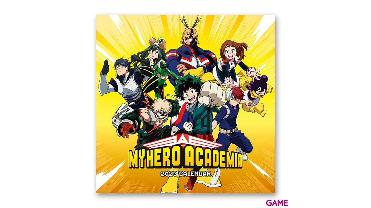 Calendario 2023 My hero Academia 30x30cm