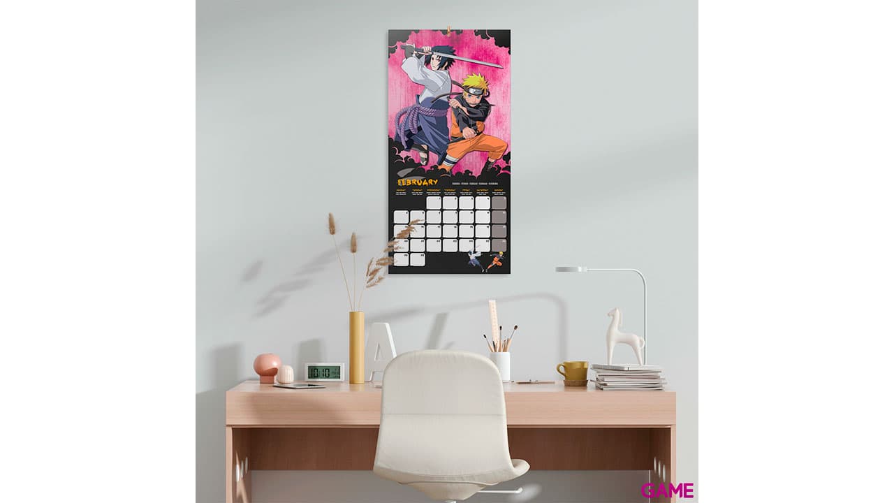 Calendario 2023 Naruto 30x30cm