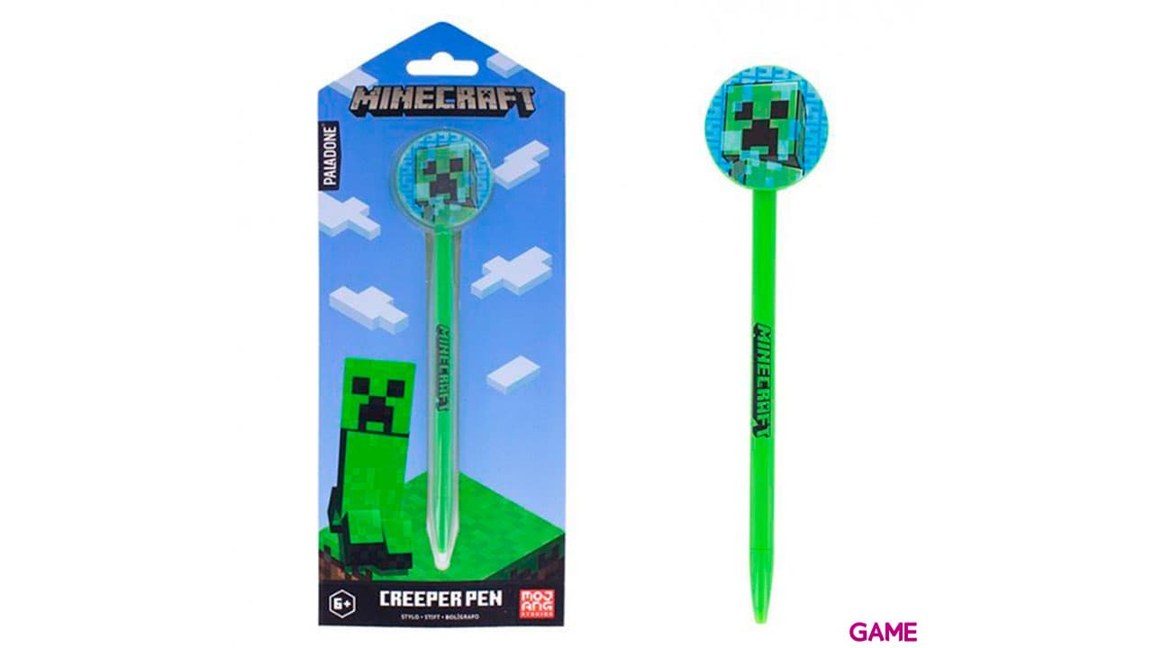 Set Bolígrafo Minecraft: Creeper