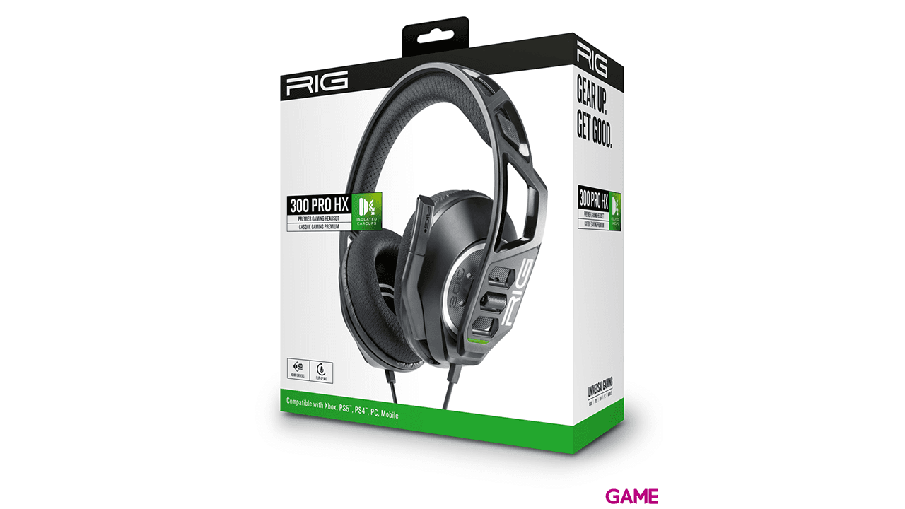 Auriculares Gaming RIG 300HX Negro