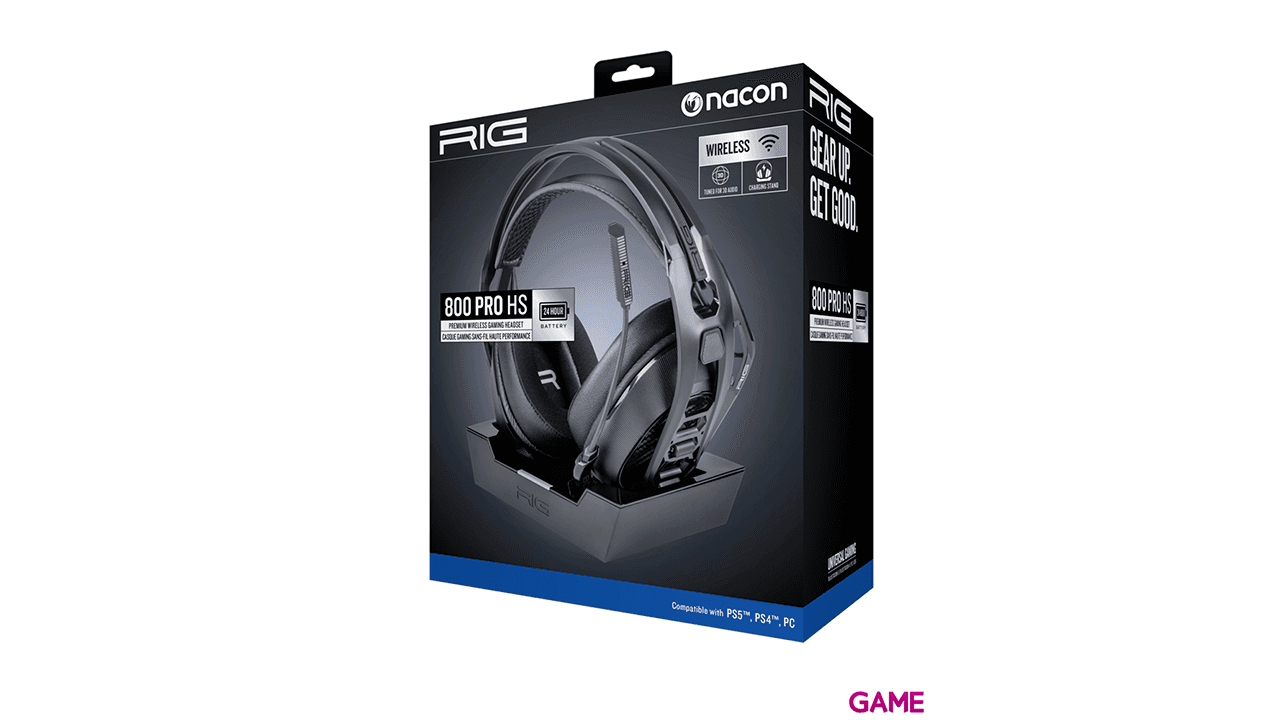 Auriculares Gaming RIG Serie 800 PRO HS Negro