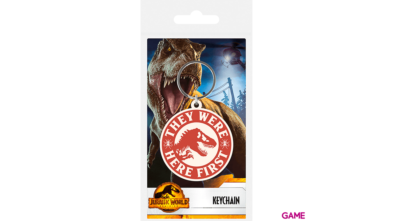 Llavero Jurassic World: They Were Here First