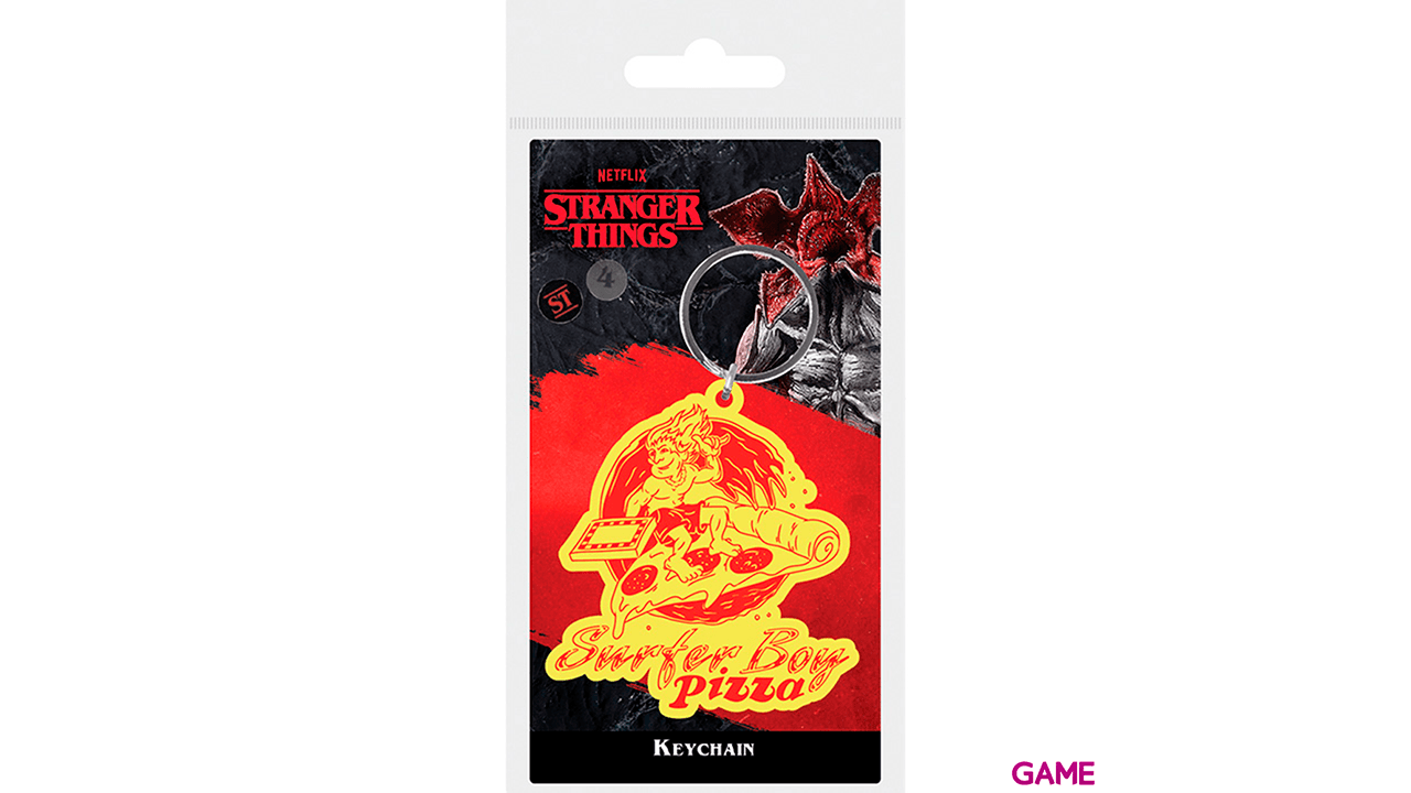 Llavero Stranger Things: Surfer Boy Pizza