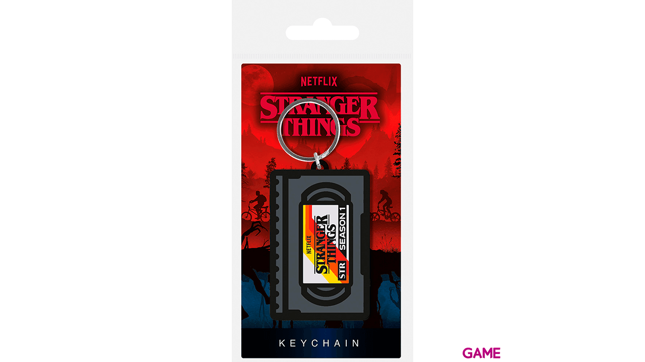 Llavero Stranger Things: Season 1 VHS