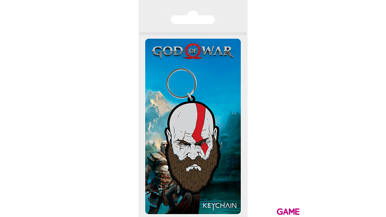 Llavero God Of War: Kratos Face