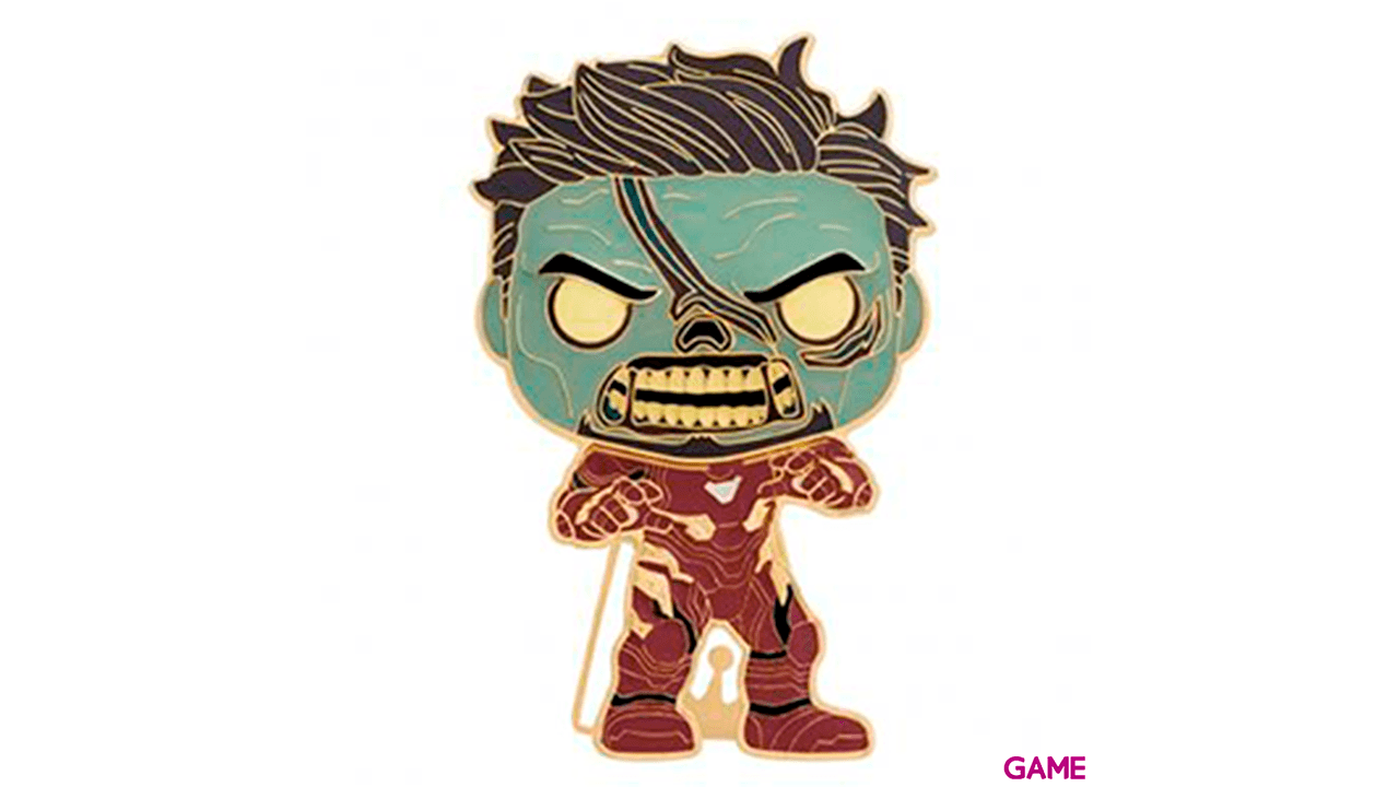 Figura POP Chapa Esmaltada Marvel Zombie Tony Stark