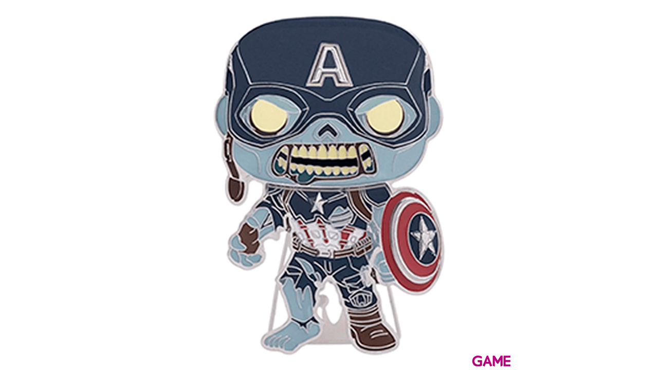 Funko Pin Marvel Zombie Capitán América