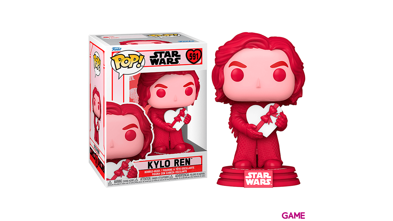 Figura POP Star Wars Valentines Kylo Ren