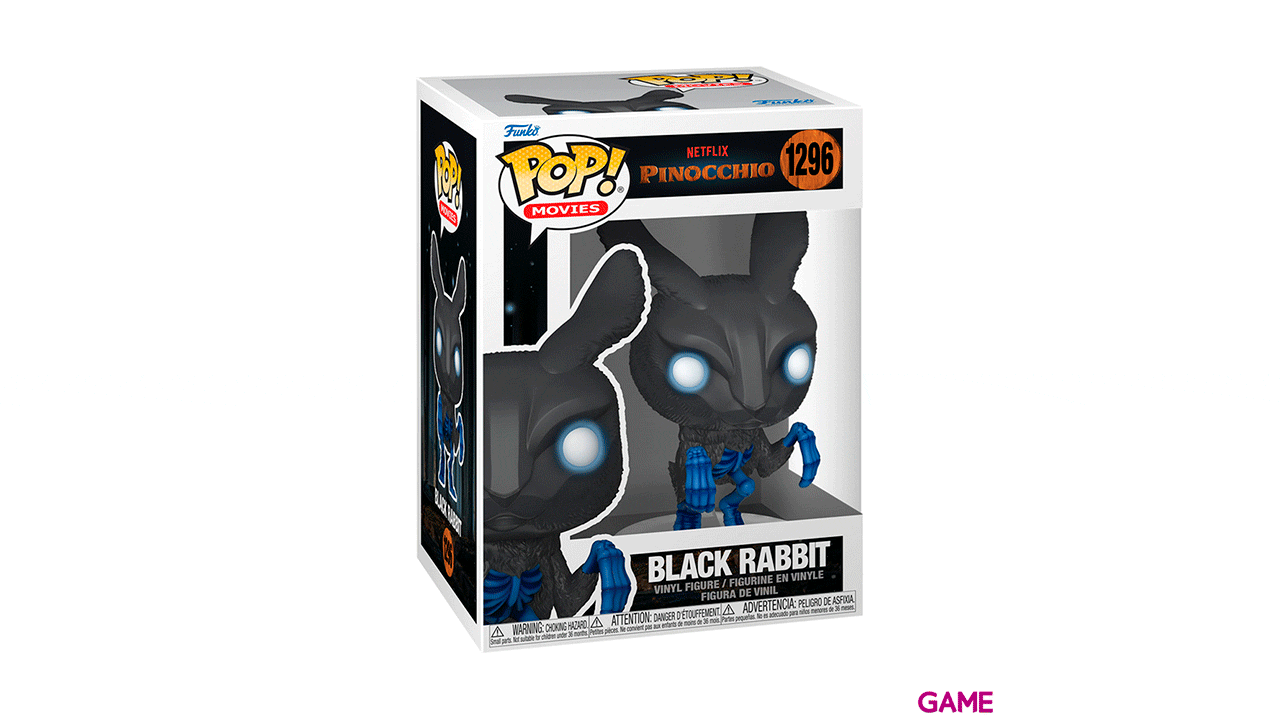 Figura POP Disney Pinocchio Black Rabbit