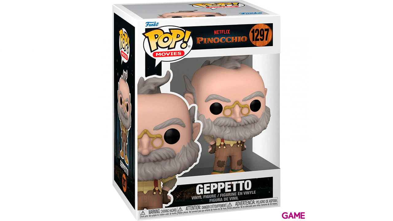 Figura POP Disney Pinocchio Geppetto
