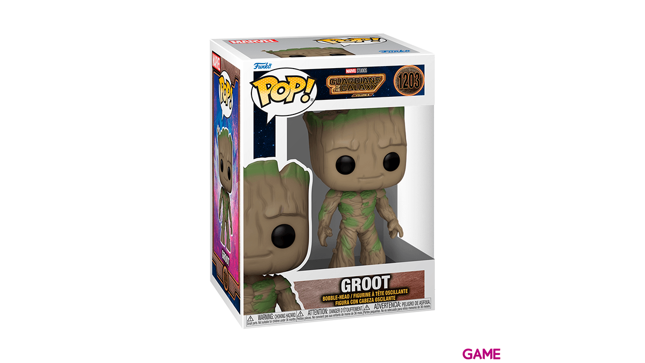 Figura POP Marvel Guardianes de la Galaxia 3:  Groot