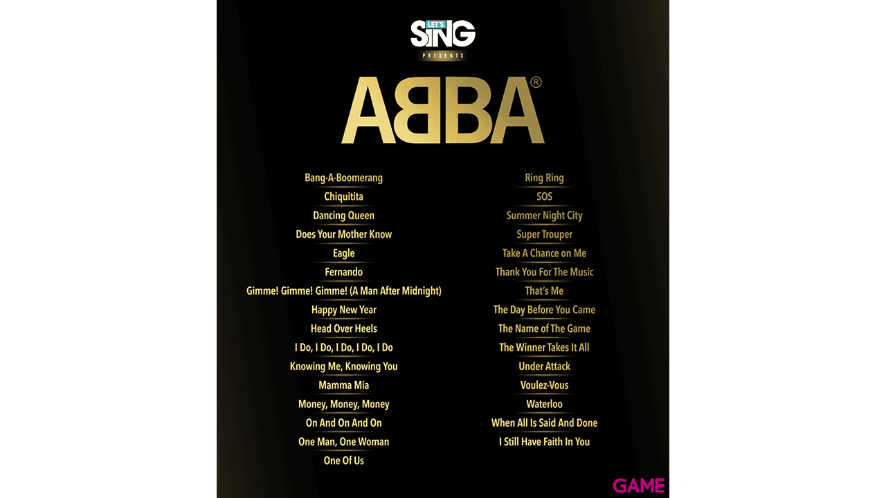 Lets Sing ABBA + 2 Micrófonos PS4