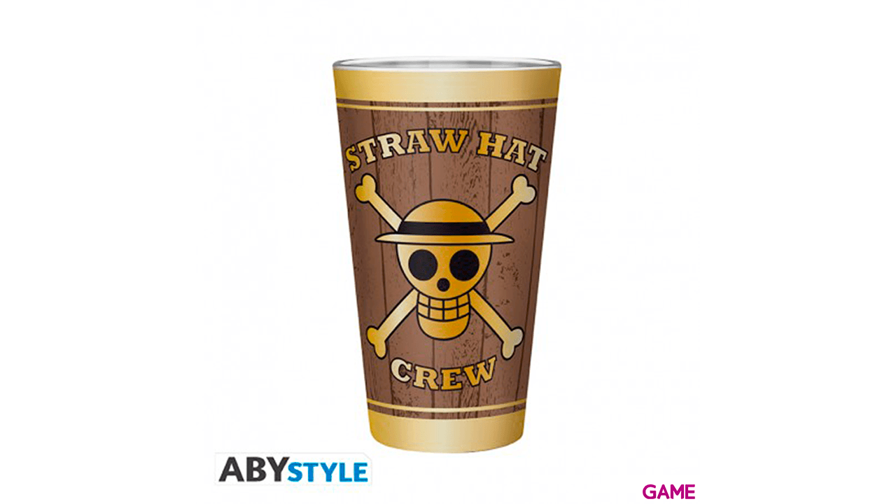Vaso Grande One Piece: Calaveras 400ml