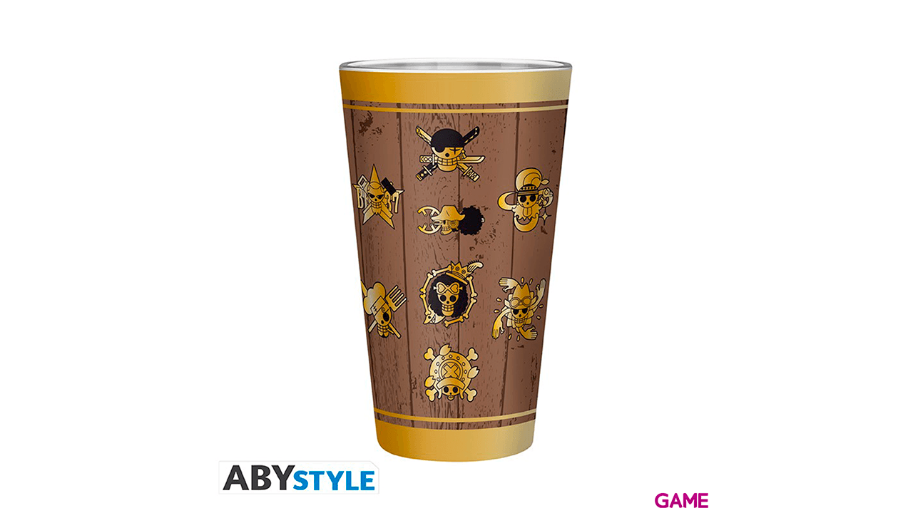 Vaso Grande One Piece: Calaveras 400ml