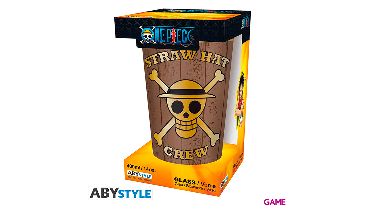 Vaso Grande One Piece: Calaveras 400ml