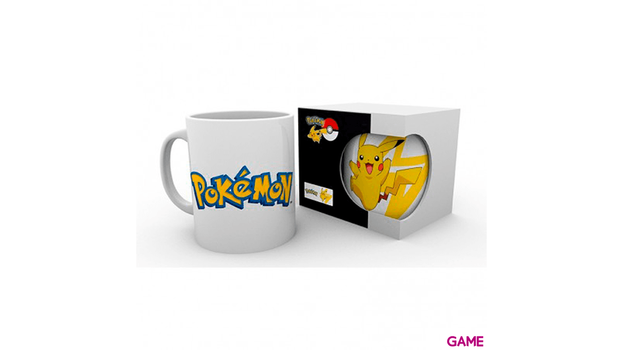 Taza Pokemon: Logo y Pikachu 320ml