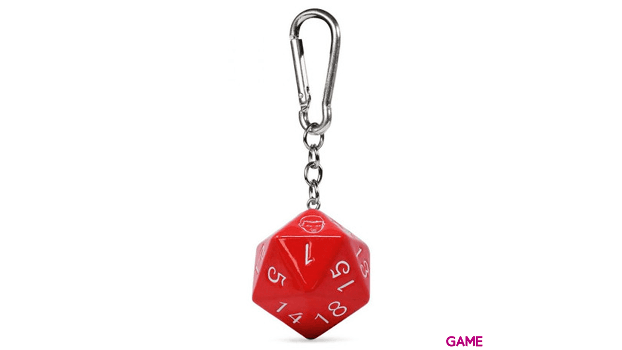 Llavero de Poliresina Strangers Things: D20